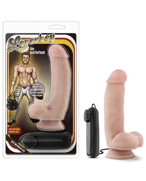 Female Sex Toys Coverboy The Quarterback Vibrating Dildo with Balls and Wired Remote Control 7in Vanilla Coverboy Female Sex Toys Coverboy The Quarterback Vibrating Dildo with Balls and Wired Remote Control 7in Vanilla Coverboy