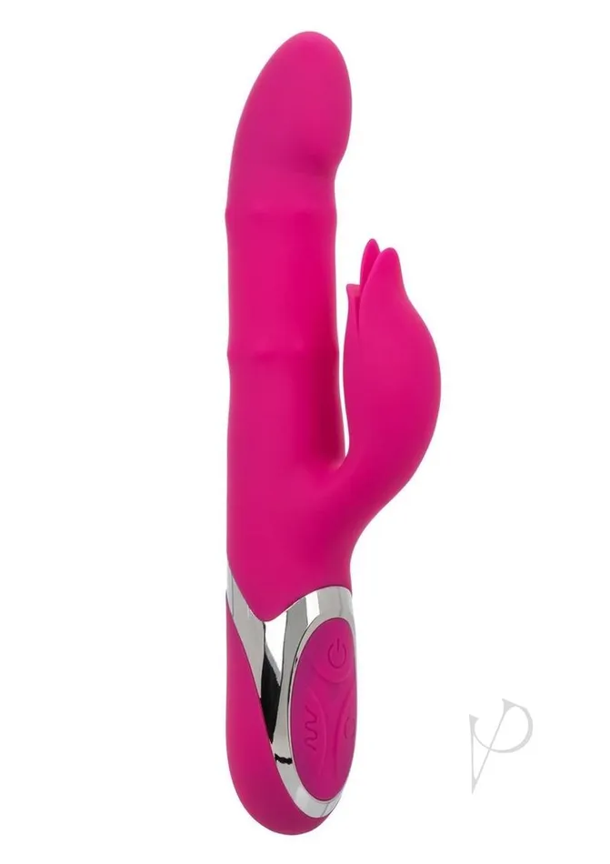 Female Sex Toys Enchanted Enchanted Embrace Rechargeable Silicone Rabbit Vibrator Pink