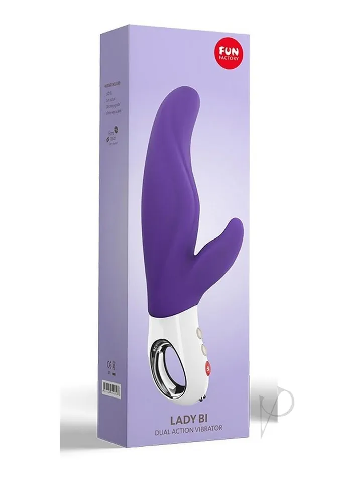 Female Sex Toys Fun Factory Lady Bi Silicone Dual Action Rabbit Vibrator Violet Female Sex Toys Fun Factory Lady Bi Silicone Dual Action Rabbit Vibrator Violet