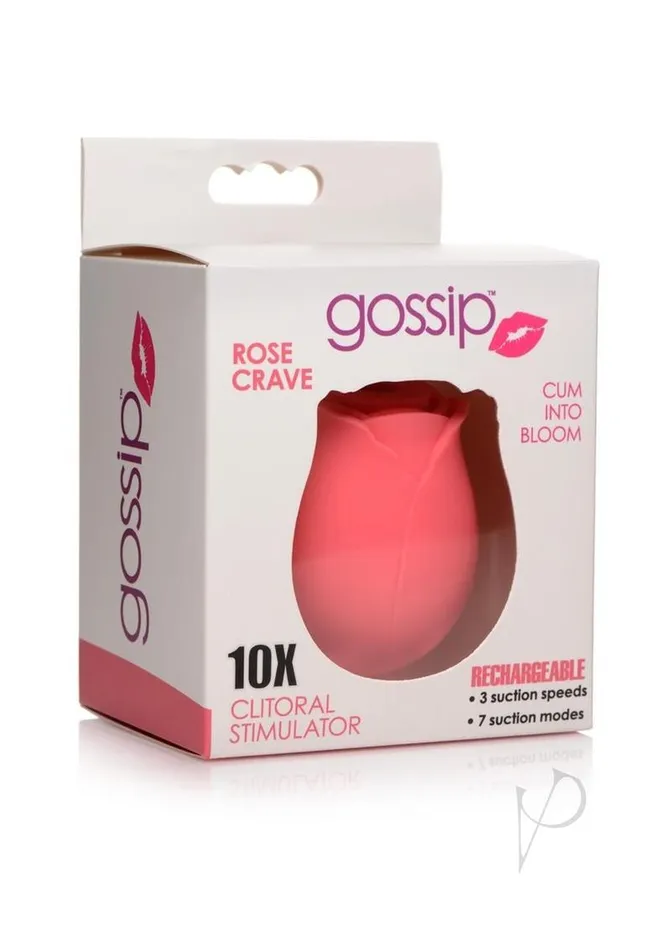 Female Sex Toys Gossip Gossip Rose Crave 10X Rechargeable Silicone Clitoral Stimulator Coral Female Sex Toys Gossip Gossip Rose Crave 10X Rechargeable Silicone Clitoral Stimulator Coral
