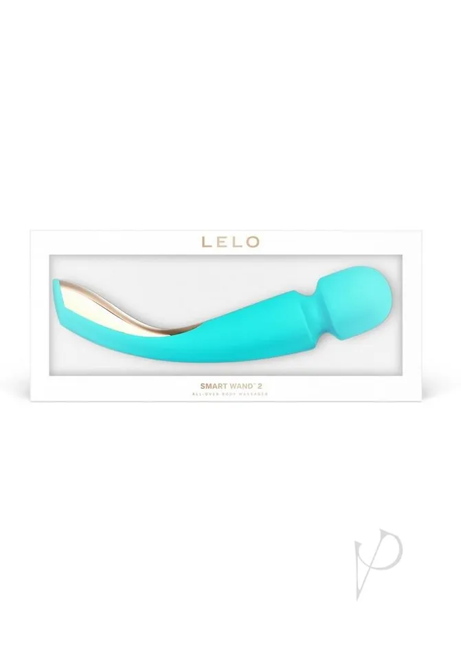 Female Sex Toys Lelo Smart Wand 2 Rechargeable Body Massager Large Aqua