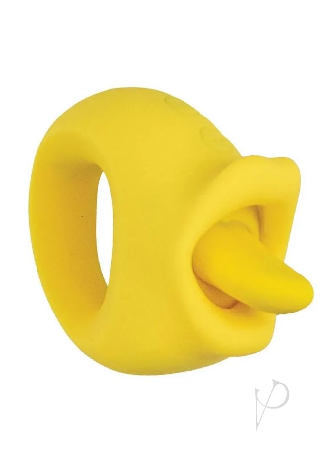 Female Sex Toys My Secret My Secret Vibrating Tongue Rechargeable Silicone Clitoral Stimulator Yellow Female Sex Toys My Secret My Secret Vibrating Tongue Rechargeable Silicone Clitoral Stimulator Yellow