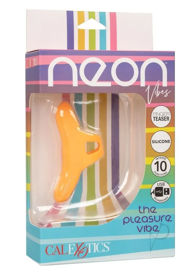 Female Sex Toys Neon Vibes Neon Vibes The Pleasure Vibe Rechargeable Silicone Finger Vibrator Orange Female Sex Toys Neon Vibes Neon Vibes The Pleasure Vibe Rechargeable Silicone Finger Vibrator Orange