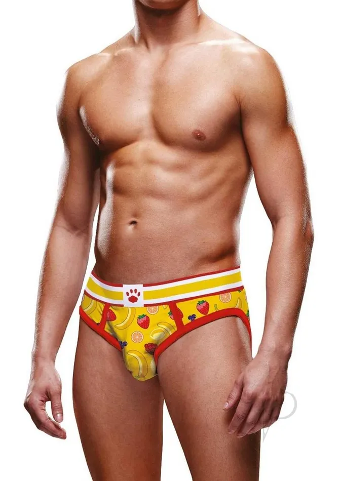 Female Sex Toys Prowler Prowler Fruits Brief XL Yellow