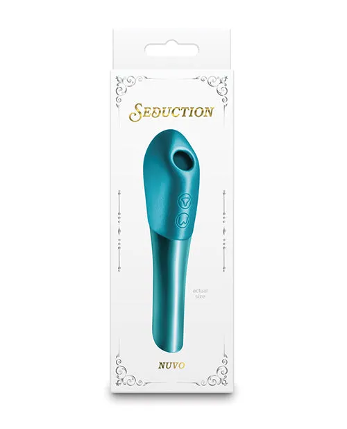 Female Sex Toys Seduction Seduction Nuvo Rechargeable Silicone Air Pulse Clitoral Stimulator Teal Female Sex Toys Seduction Seduction Nuvo Rechargeable Silicone Air Pulse Clitoral Stimulator Teal