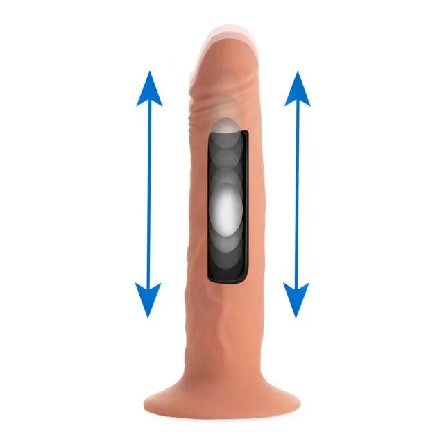 Female Sex Toys Thump It Kinetic Thumping 7X Remote Control Dildo
