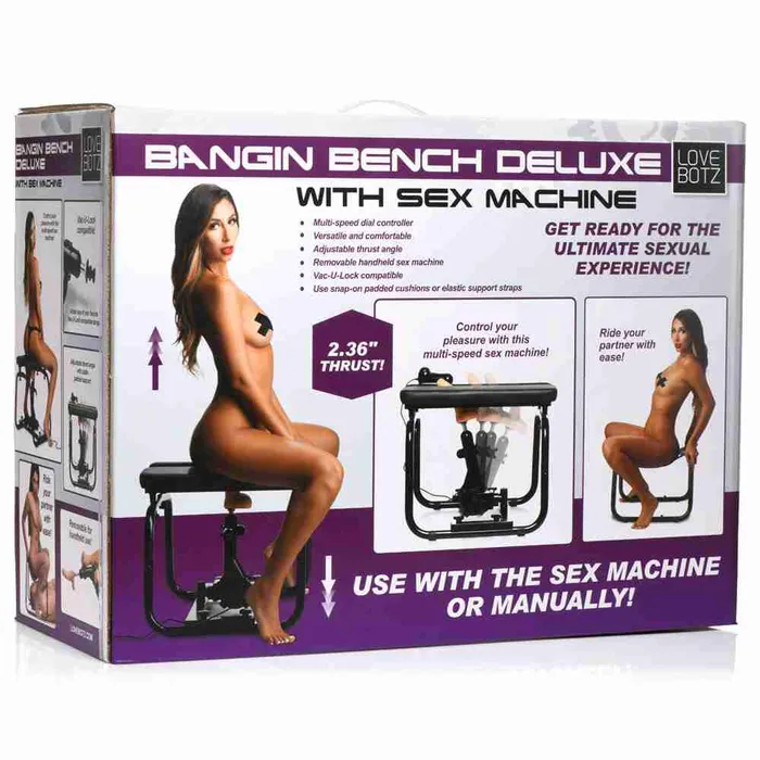 Female Sex Toys Wild Night Fantasies LoveBotz Bangin Bench Deluxe with Sex Machine Female Sex Toys Wild Night Fantasies LoveBotz Bangin Bench Deluxe with Sex Machine