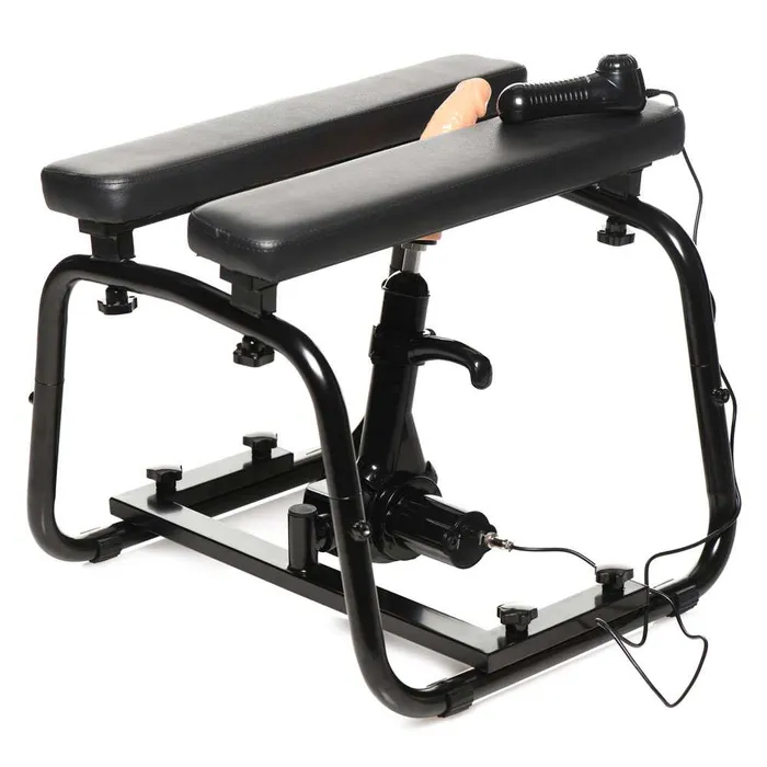 Female Sex Toys Wild Night Fantasies LoveBotz Bangin Bench Deluxe with Sex Machine
