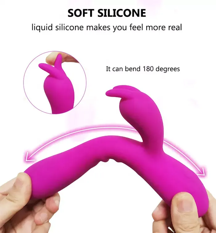 Female Sex Toys Wild Night Fantasies Luxury Heating Rabbit Vibrator