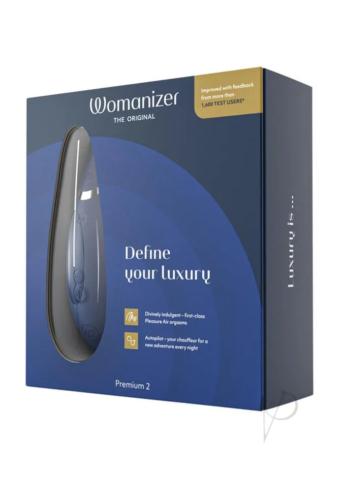 Female Sex Toys Womanizer Womanizer Premium 2 Rechargeable Silicone Clitoral Stimulator Blueberry Female Sex Toys Womanizer Womanizer Premium 2 Rechargeable Silicone Clitoral Stimulator Blueberry
