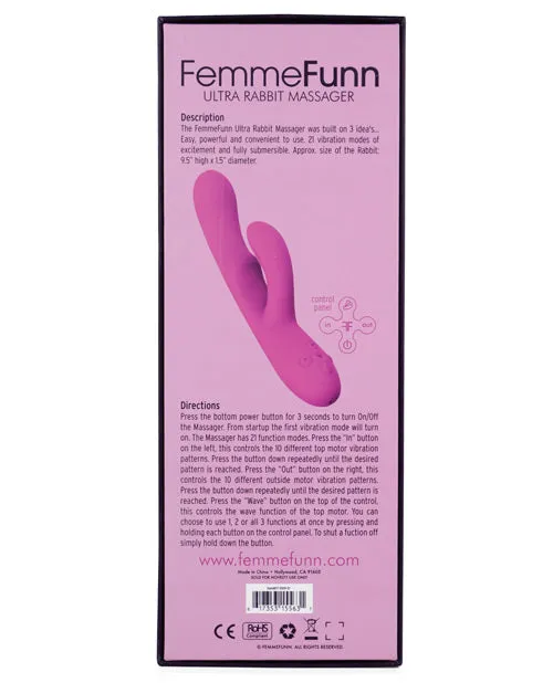Femme Funn Ultra Rabbit Pink Femme Funn Vibrators
