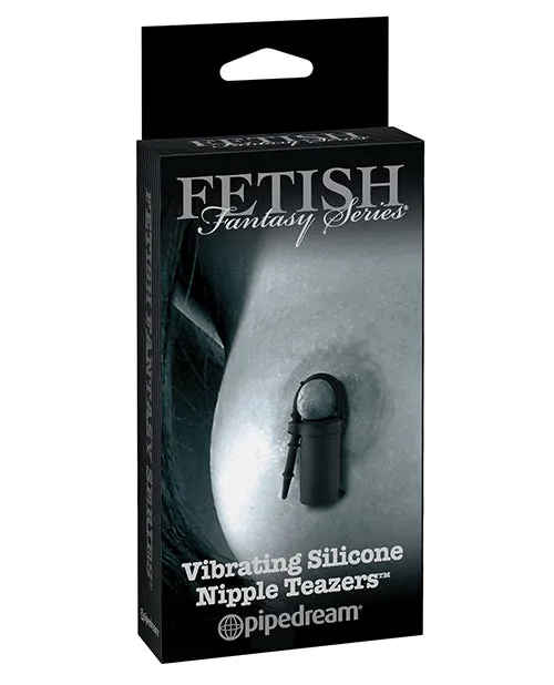 Fetish Fantasy Series Limited Edition Couples Fetish Fantasy Series Limited Edition Vibrating Silicone Nipple Teazers Black
