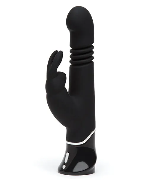 Fifty Shades of Grey Greedy Girl Rechargeable Thrusting G Spot Rabbit Vibrator Black Fifty Shades Of Grey Vibrators Fifty Shades of Grey Greedy Girl Rechargeable Thrusting G Spot Rabbit Vibrator Black Fifty Shades Of Grey Vibrators
