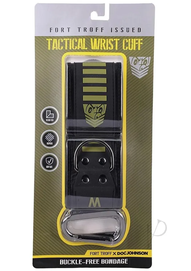 Fort Troff Fort Troff Tactical Wrist Cuffs Black Restraints