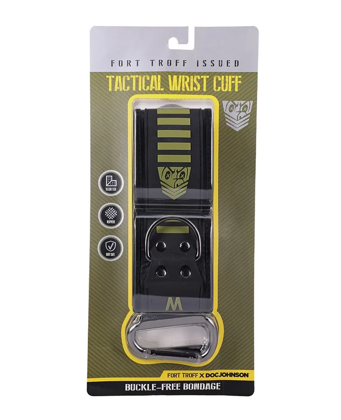 Fort Troff Fort Troff Tactical Wrist Cuffs Black Restraints Fort Troff Fort Troff Tactical Wrist Cuffs Black Restraints