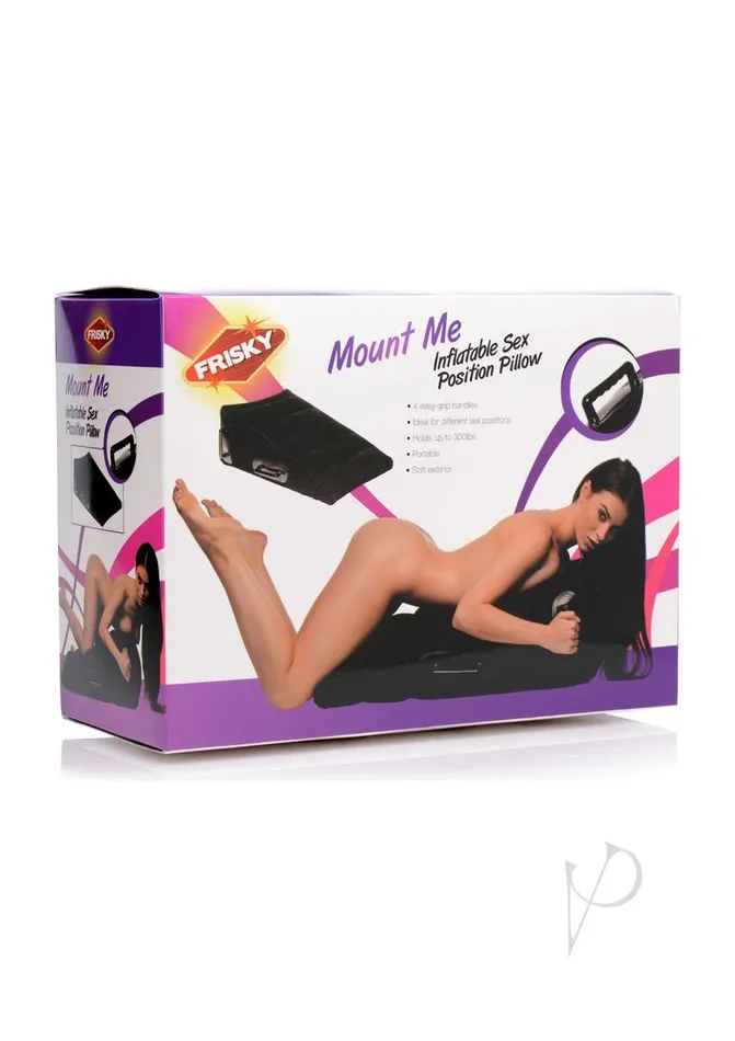 Frisky Anal Frisky Mount Me Inflatable Sex Position Pillow Black