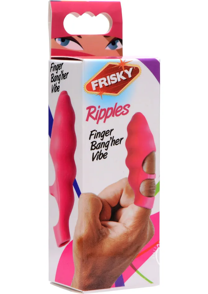 Frisky Finger Bangher Vibrator Pink Frisky Vibrators