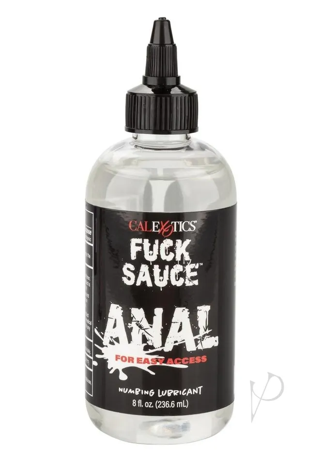 Fuck Sauce Lubricants Fuck Sauce Anal Numbing Water Based Lubricant 8oz