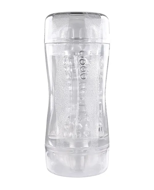 Gender X Male Sex Toys Gender X Double Fantasy Dual End Stroker Clear