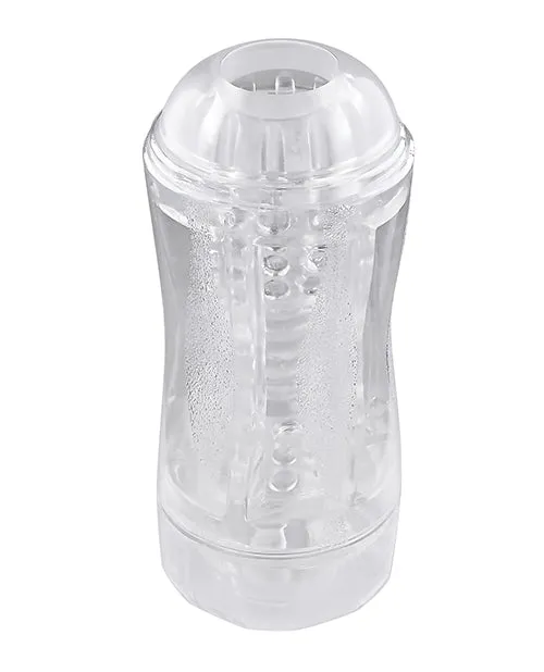 Gender X Male Sex Toys Gender X Double Fantasy Dual End Stroker Clear