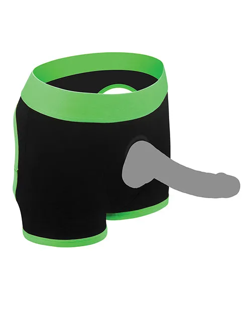 Get Lucky Strap On Boxers ML BlackGreen Get Lucky Female Sex Toys Get Lucky Strap On Boxers ML BlackGreen Get Lucky Female Sex Toys