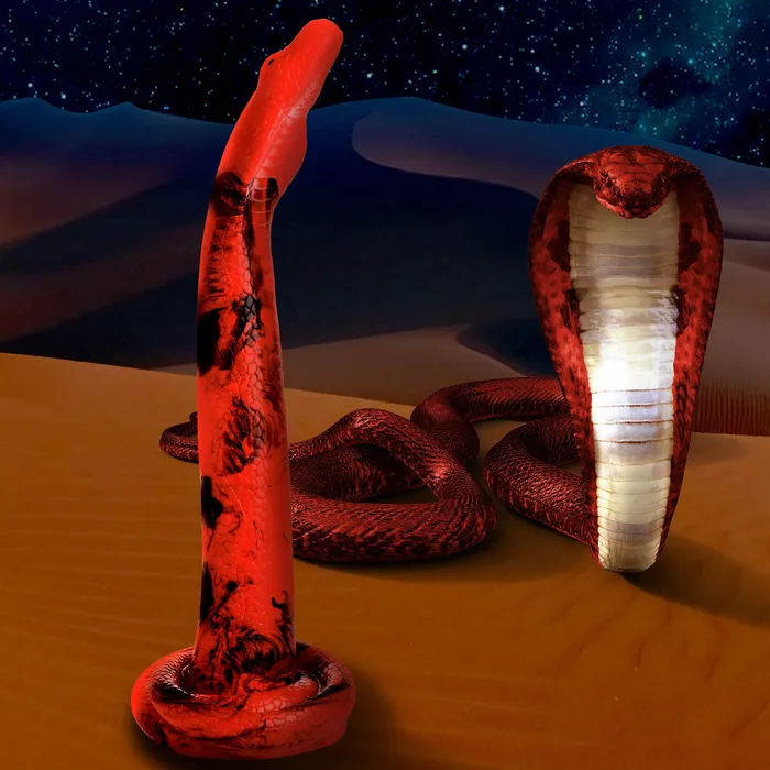 Giant King Cobra Silicone Dildo Creature Cocks Dildos