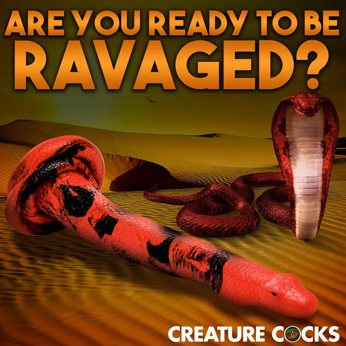 Giant King Cobra Silicone Dildo Creature Cocks Dildos