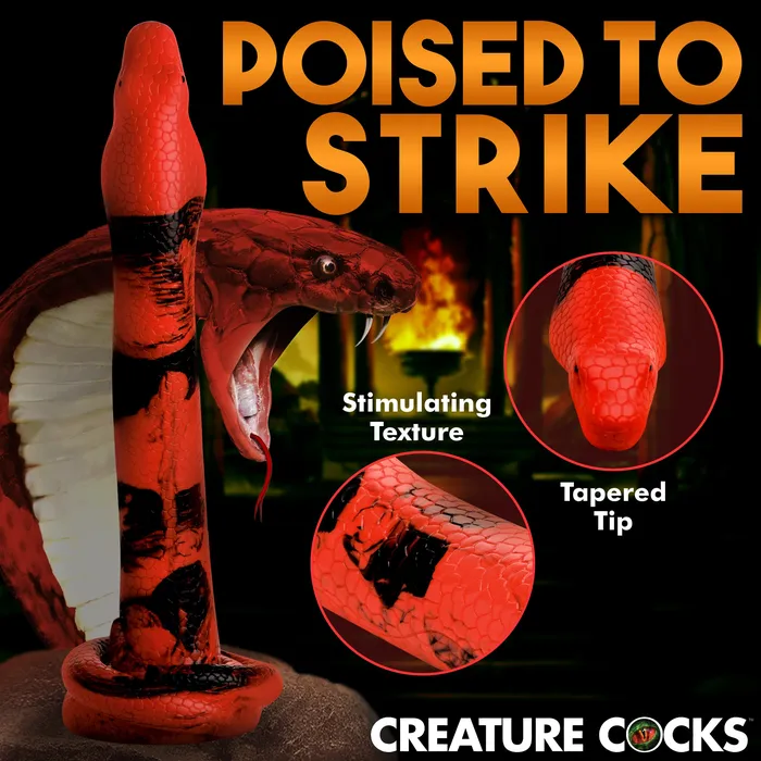 Giant King Cobra Silicone Dildo Creature Cocks Dildos