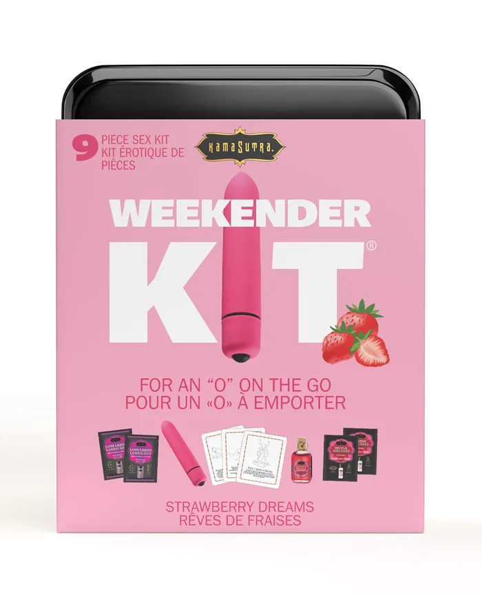 Gift Sets And Travel Kits Vibrators Kama Sutra Weekender VIBE Kit Strawberry Dreams Gift Sets And Travel Kits Vibrators Kama Sutra Weekender VIBE Kit Strawberry Dreams