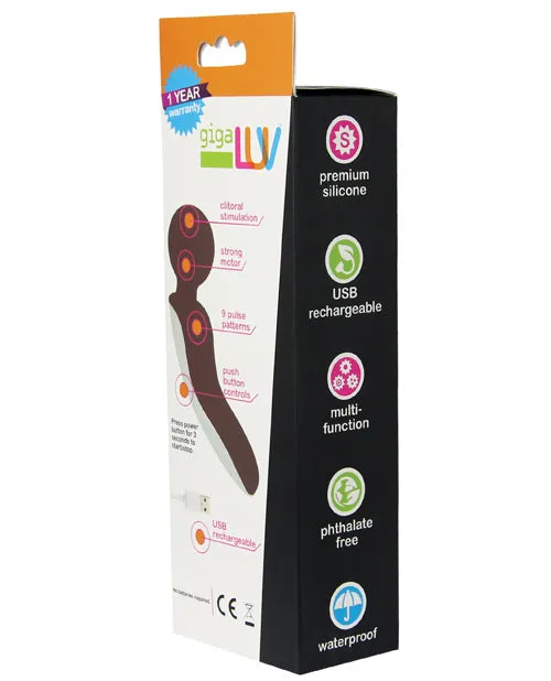 GigaLuv Orbital Wand 9x 9 Functions Black Gigaluv Vibrators GigaLuv Orbital Wand 9x 9 Functions Black Gigaluv Vibrators