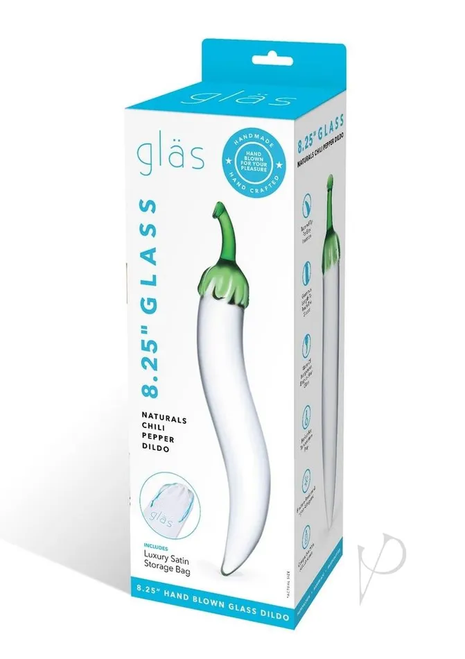 Glas Dildos Glas Glass Naturals Chili Pepper Dildo
