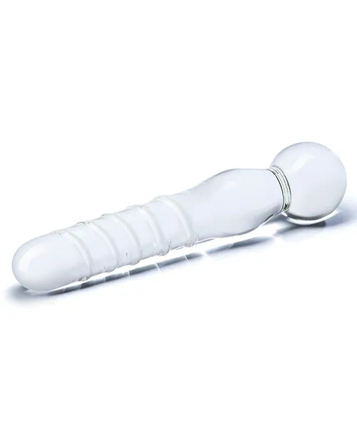 Glas Joystick Textured Glass Dildo Clear Dildos Glas Joystick Textured Glass Dildo Clear Dildos