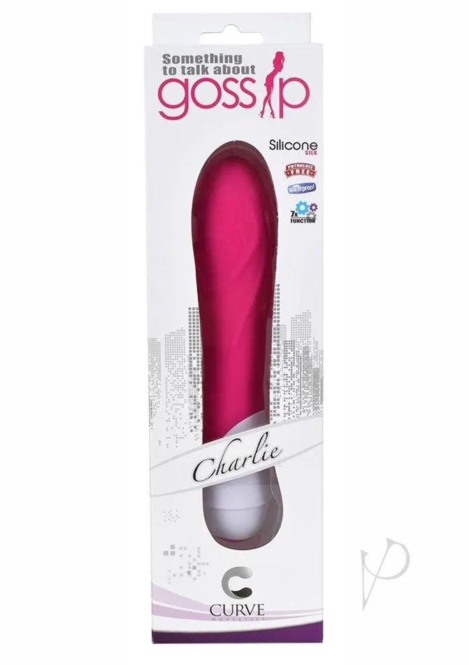 Gossip Vibrators Gossip Charlie 7 Function Silicone Vibrator Pink