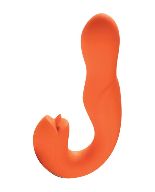 Honey Play Box Female Sex Toys Joi Pro Rotating Head GSpot Vibrator Clit Licker wRemote Orange