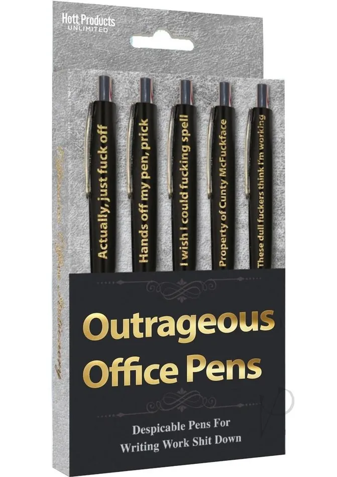 Hott Products Vibrators Outrageous Office Pens