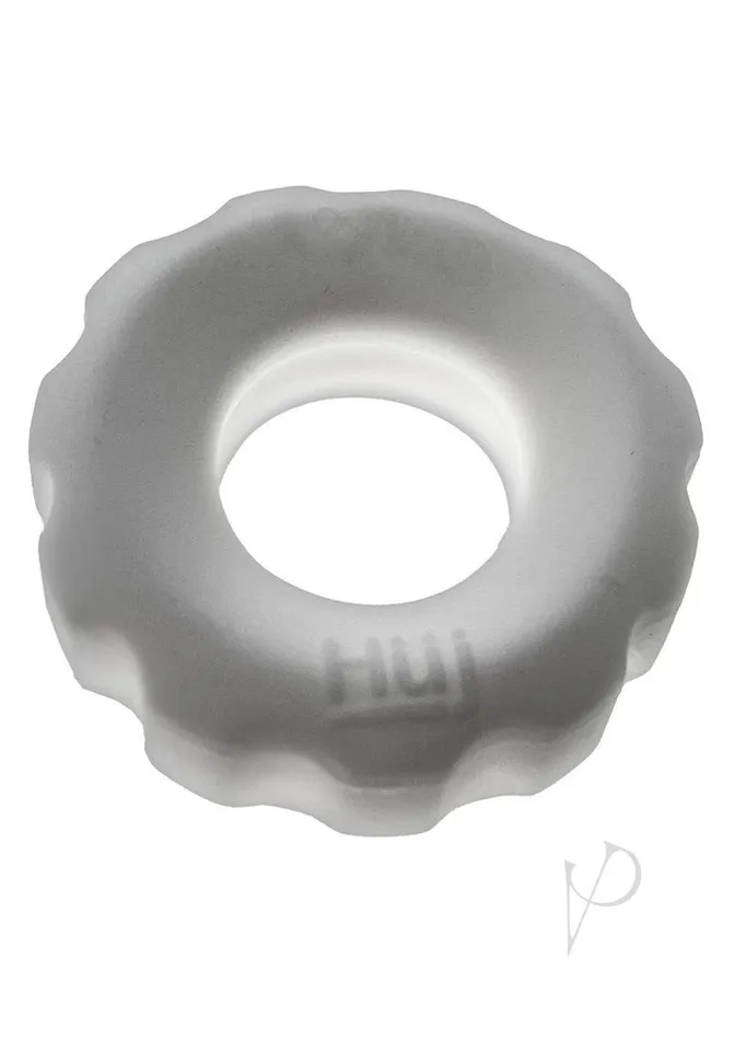 Hunkyjunk Enhancers Hunkyjunk HUJ Cockrings 3 Pack White Ice