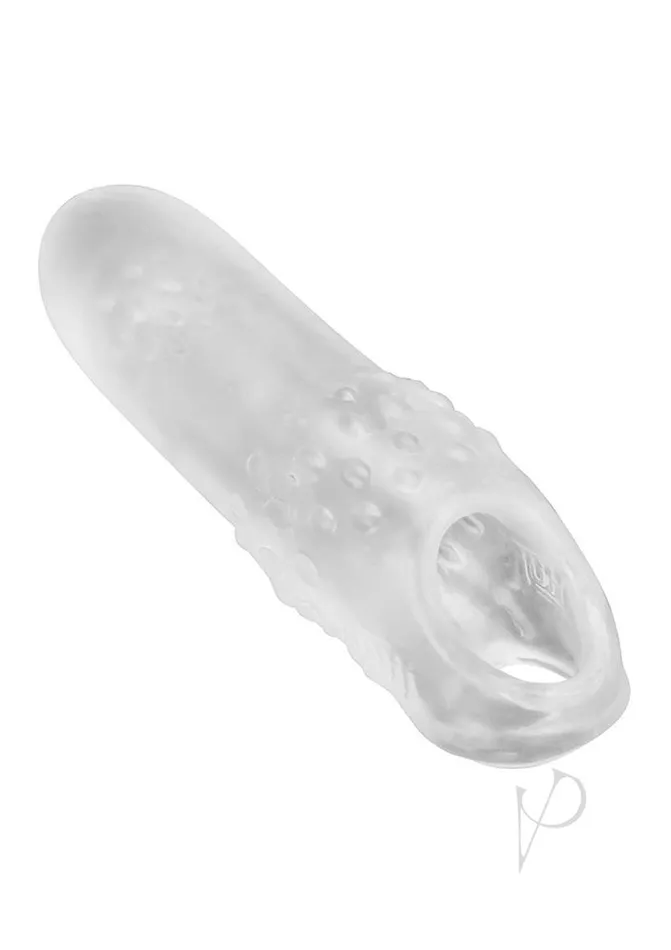 Hunkyjunk Male Sex Toys Hunkyjunk Swell Silicone Cocksheath Penis Extender 825in Clear