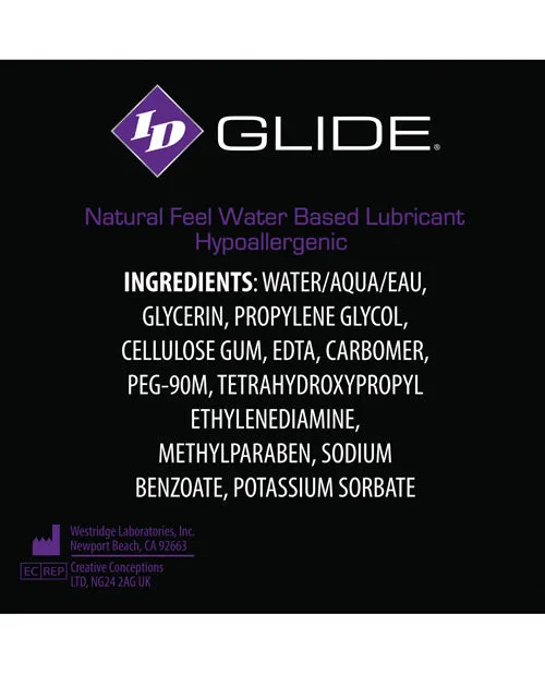 ID Glide Water Based Lubricant 17oz Glide Lubricants