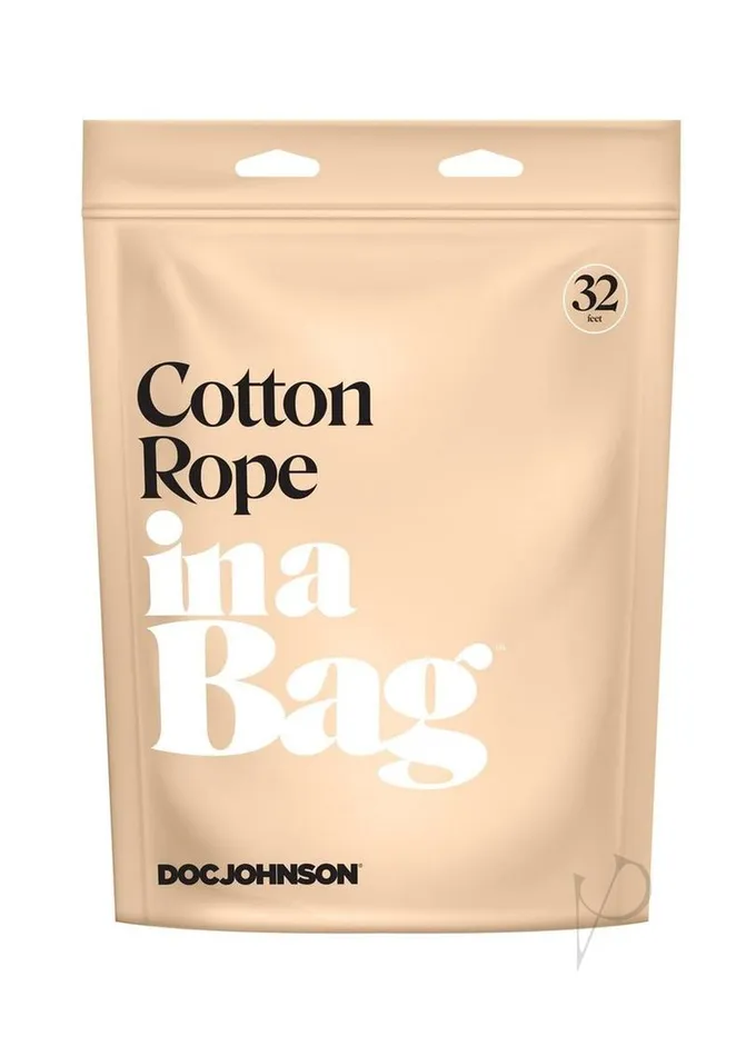 In A Bag In a Bag Cotton Rope 32ft Black Anal