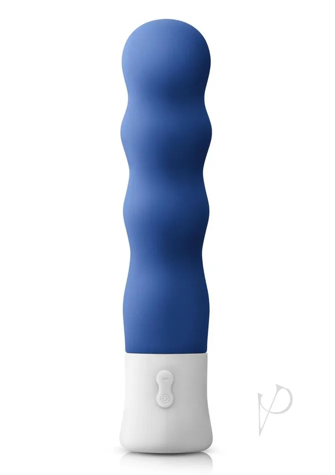 Inya Shake Rechargeable Silicone Vibrator Blue Inya Vibrators Inya Shake Rechargeable Silicone Vibrator Blue Inya Vibrators