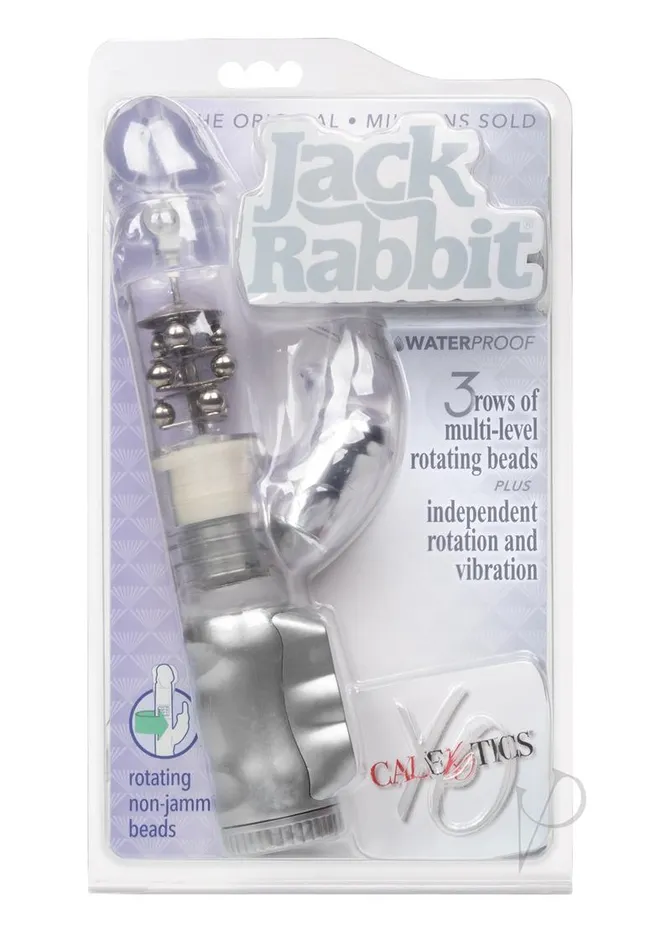 Jack Rabbit Beaded Rabbit Vibrator Clear Jack Rabbit Female Sex Toys