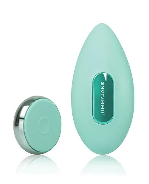 JimmyJane Ascend 3 Silicone Vibrating Massager with Remote Control Teal Jimmyjane Female Sex Toys
