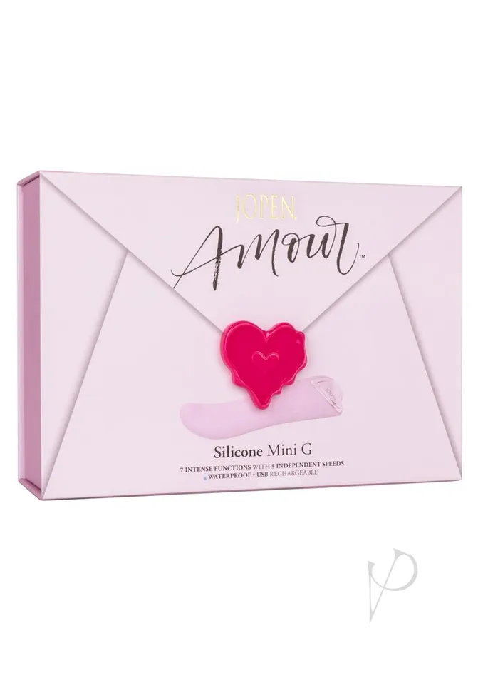 Jopen Jopen Amour Mini G Rechargeable Silicone GSpot Bullet Vibrator Pink Female Sex Toys Jopen Jopen Amour Mini G Rechargeable Silicone GSpot Bullet Vibrator Pink Female Sex Toys