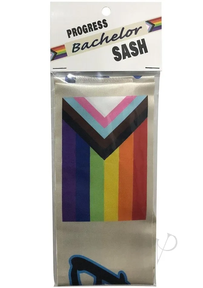 Kheper Games Anal Progress Bachelor Sash Rainbow