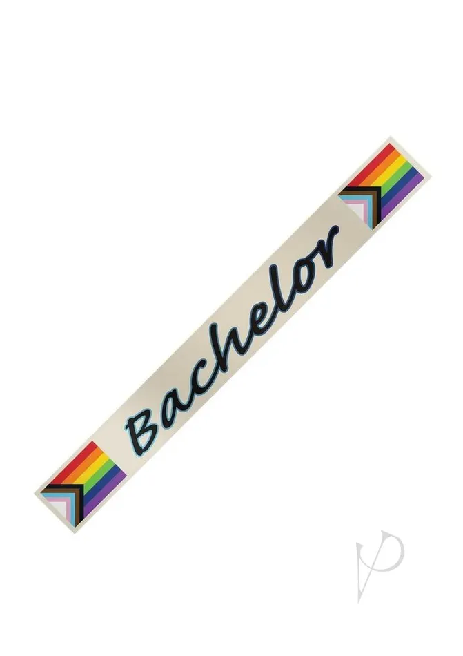 Kheper Games Anal Progress Bachelor Sash Rainbow Kheper Games Anal Progress Bachelor Sash Rainbow