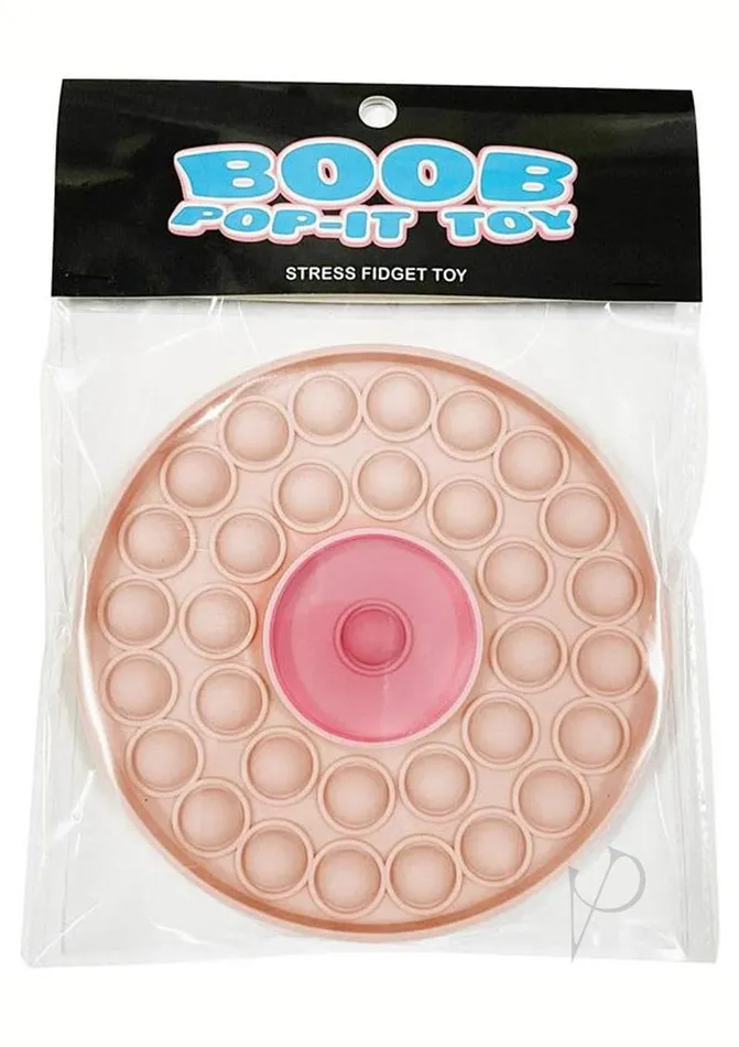 Kheper Games Vibrators Boob PopIt Toy Tan
