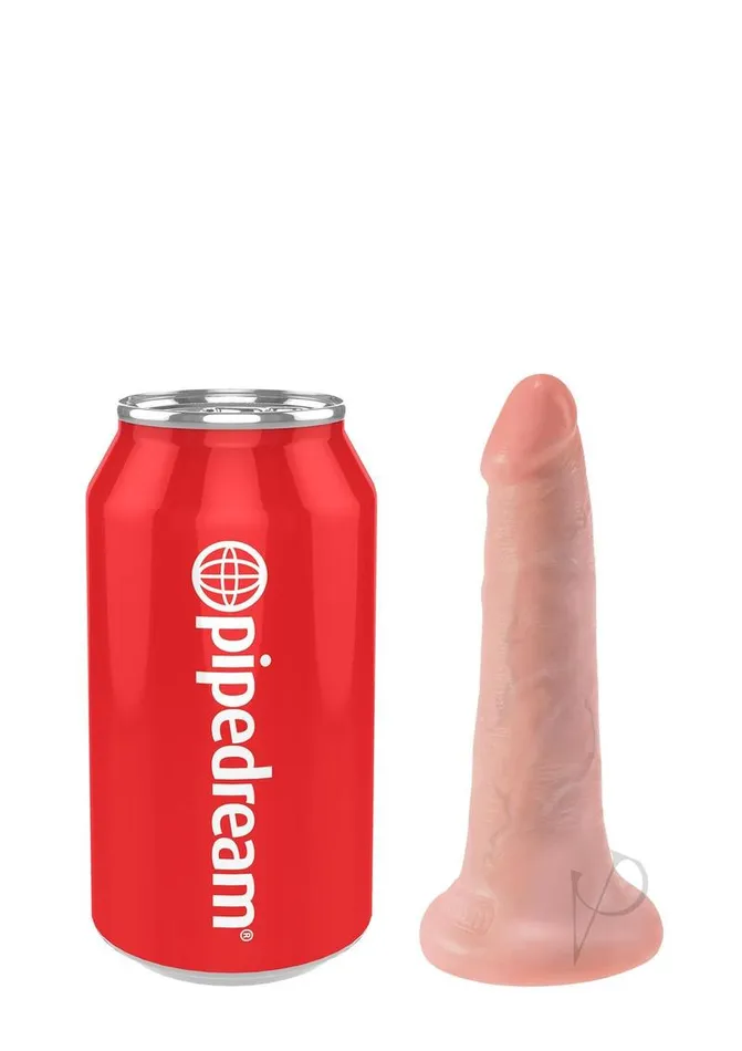 King Cock Dildos King Cock Dildo 5in Vanilla
