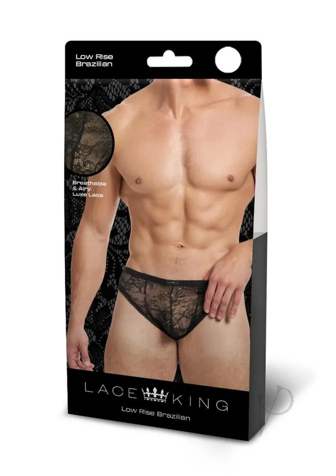 Lace King Anal Lace King Lace Bikini MediumLarge Black Lace King Anal Lace King Lace Bikini MediumLarge Black