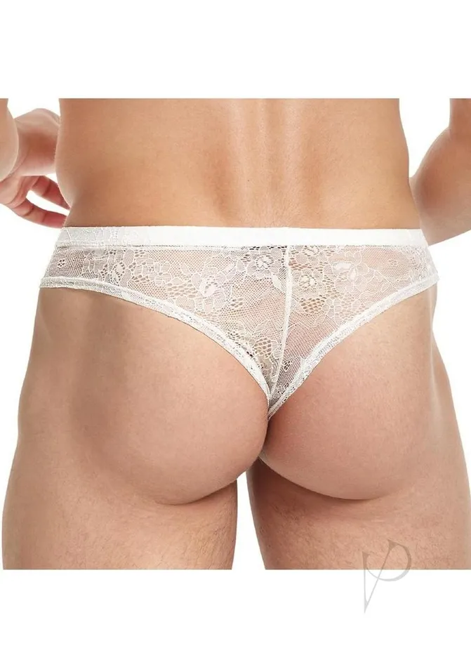 Lace King Lace Bikini ML White Lace King Vibrators