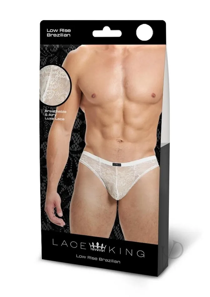 Lace King Lace Bikini ML White Lace King Vibrators